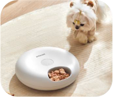 Automatic wet food dispenser